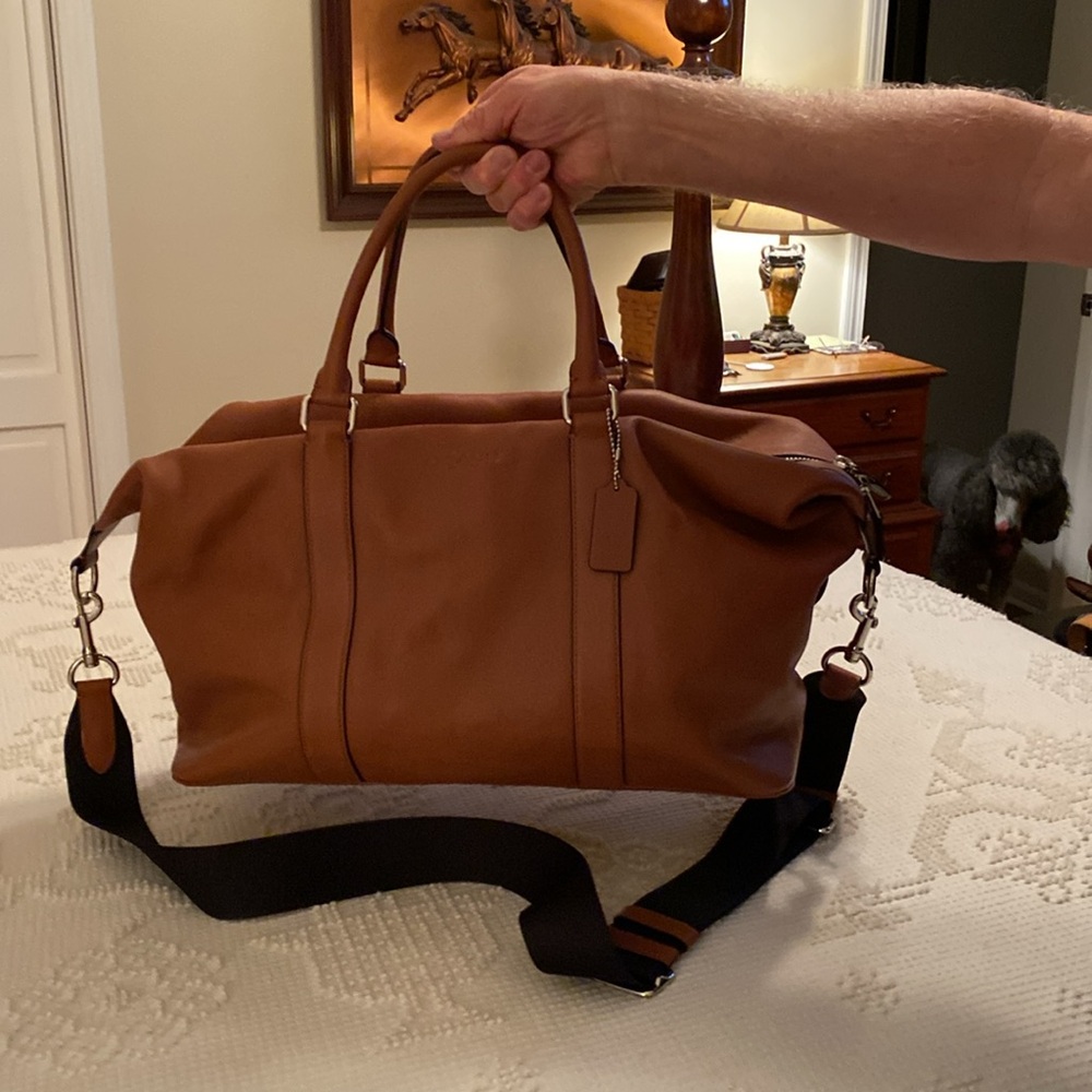 COACH Leather Duffle Bag